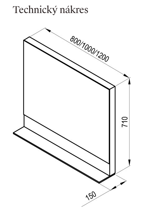 technicky-nakres-Zrcadlo Formy